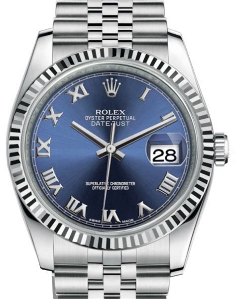 price rolex blue dial|rolex datejust 36 blue.